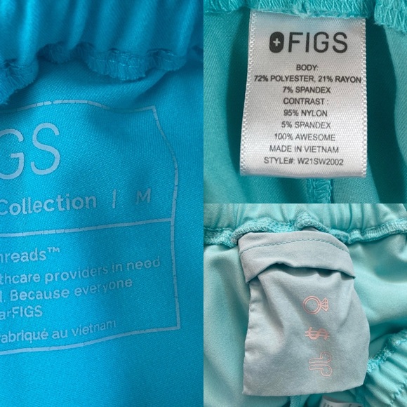 Figs Sewell Classic Scrub Pants size M - Picture 9 of 12